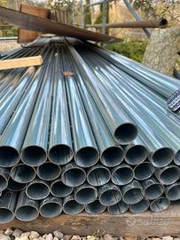 Tubi in acciaio zincati