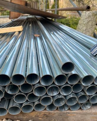 Tubi in acciaio zincati