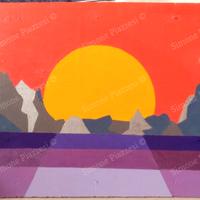 Quadro di Simone Piazzesi - ONDA DI VAPORE (2024)