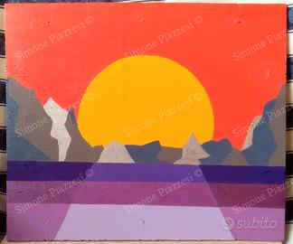 Quadro di Simone Piazzesi - ONDA DI VAPORE (2024)