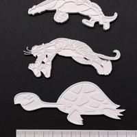 3 Loghi FS – Caimano Tigre Tartaruga - Stampa3D