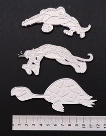 3 Loghi FS – Caimano Tigre Tartaruga - Stampa3D