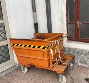 Cassonetto ribaltabile per muletto