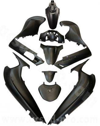 KIT CARENE HONDA SH 350 NERO OPACO 2021>2024