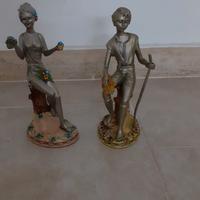 Statue in bronzo Lui e Lei 