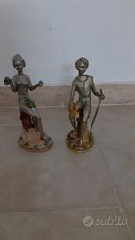 Statue in bronzo Lui e Lei 