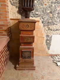 STUFA TERRACOTTA MARCA BECCHI