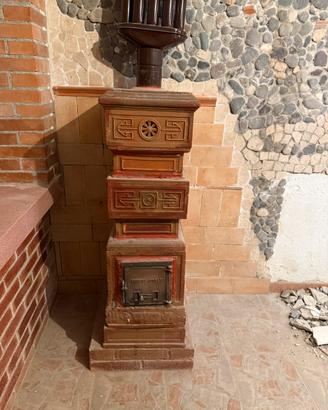 STUFA TERRACOTTA MARCA BECCHI