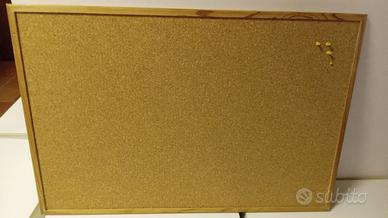 Bacheca sughero, 90x60 cm