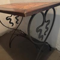 Tavolo in ferro battuto