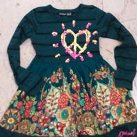 VESTITINO BIMBA 7/8 ANNI DESIGUAL