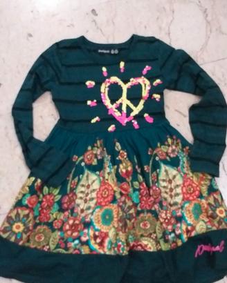 VESTITINO BIMBA 7/8 ANNI DESIGUAL