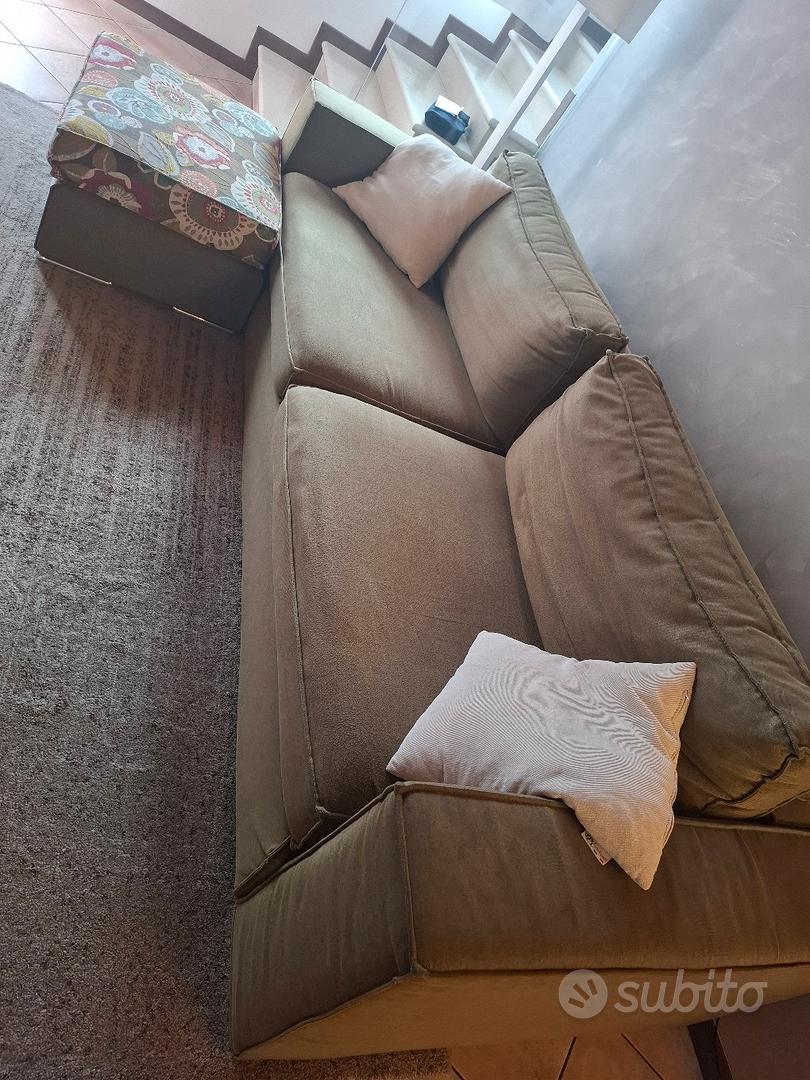 Chaise Longue Divano Posti Lineare Relax Divano Lecomfort Oscar