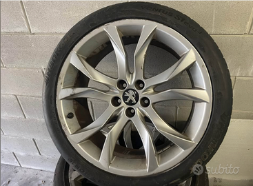 Cerchi Sortileige RCZ 19" con pneumatici 235 40 19