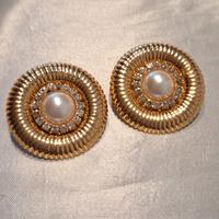 orecchini vintage con clip