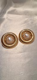 orecchini vintage con clip