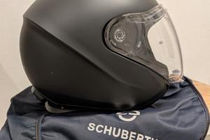 casco jet Schubert con interfono 