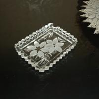 Portacenere pregio vetro vintage unico pezzo!
