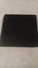 PS4 SLIM 500GB nera funzionante 