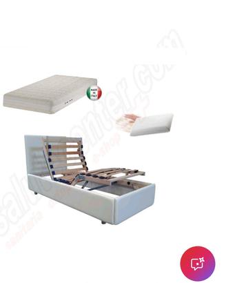 Letto con rete motorizzata 
