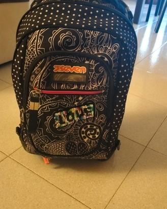 zaino scuola SEVEN con carrello