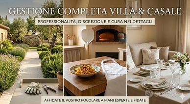 Coppia: Cucina, Giardino, Pulizie e Sala