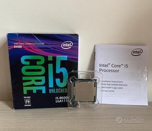 Processore Intel Core i5-8600K