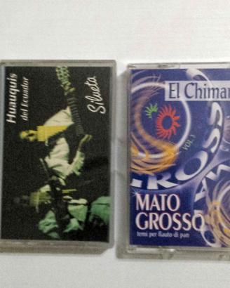 Musicassette Originali Musica Flauto Di Pan