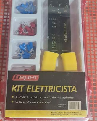 Kit da elettricista Pinza a stringere