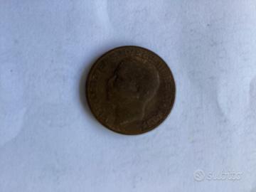 Moneta Regno Italia centesimi 10 anno 1921