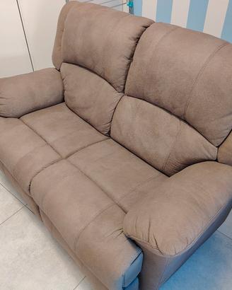 Divano 2 Posti Relax Reclinabile elettrico