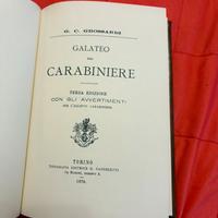 Galateo del Carabiniere, ed. 1879, ristampato 2014