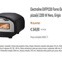 Fornetto pizza Electroline