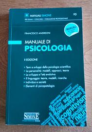 Manuale Psicologia F. Andreoni Ed. Simone