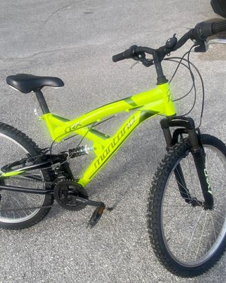 Bicicletta mountain bike misura 24