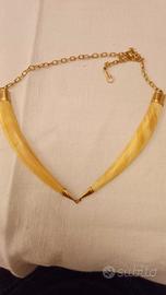 Collier osso oro