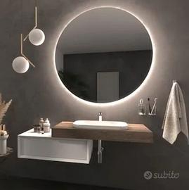 specchio retroilluminato 80 cm NUOVO KOH-I-NOOR