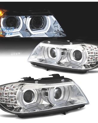 FARI XENON ANGEL EYES 3D BMW E90 E91 LCI 08-12 FON