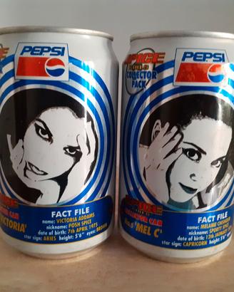 Lattine Vuote Pepsi Space Girls – Victoria & Mel C