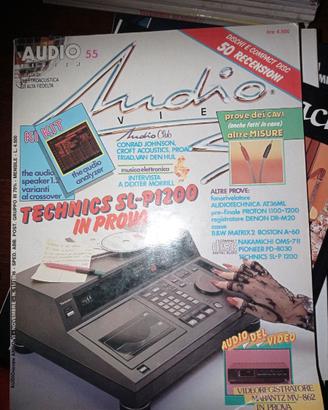 Rivista AUDIO REVIEW n° 55 del 1986
