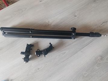 STATIVO + CAVALLETTO LUCI