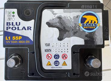 Batteria Auto Bären Blu Polar 12V 55Ah 480A L1 55P