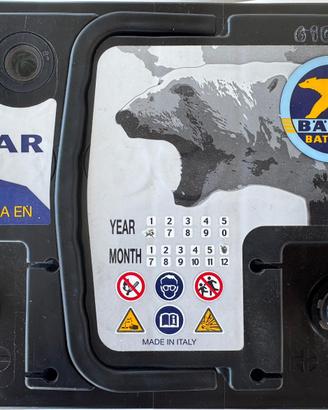 Batteria Auto Bären Blu Polar 12V 55Ah 480A L1 55P
