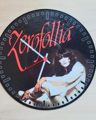 Orologio vinile omaggio a Renato Zero 