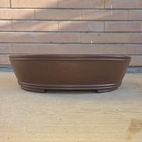 vaso bonsai ovale in gres
