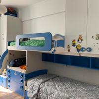 Cameretta completa con scrivania 3 materassi