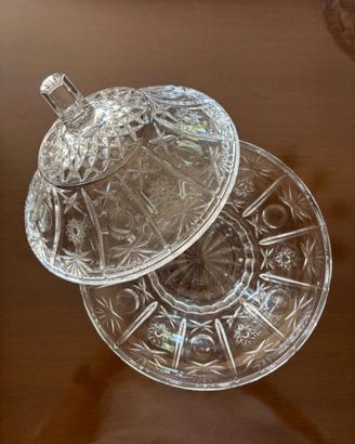 Bomboniera/scatola in vetro con coperchio