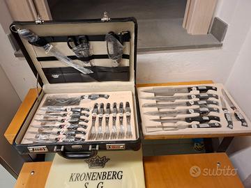 Kronenberg set coltelli in acciaio 24 pezzi