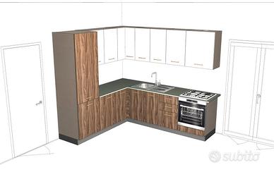 cucina nuova imballata