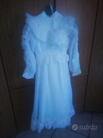 Vestito elegantissimo per comunione in organza